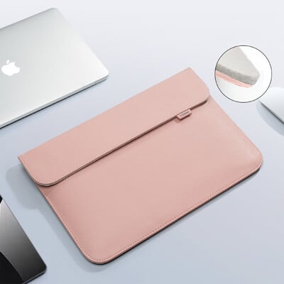 Husă de geantă din piele PU pentru laptop pentru Macbook Air Pro 13 16 Husă pentru notebook pentru Xiaomi Huawei Dell HP ASUS 14 15.4 15.6 inch