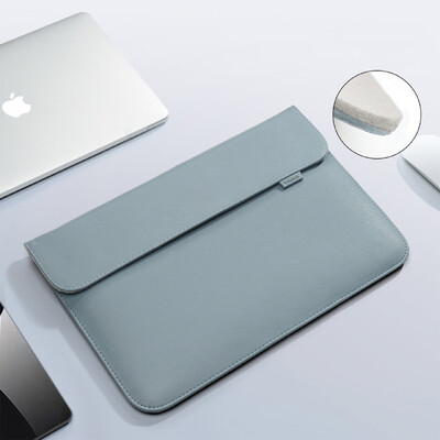 Husă de geantă din piele PU pentru laptop pentru Macbook Air Pro 13 16 Husă pentru notebook pentru Xiaomi Huawei Dell HP ASUS 14 15.4 15.6 inch