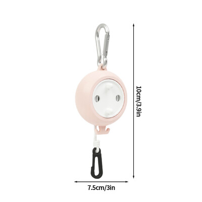 Snur pentru rufe neperforat în aer liber, 10 m