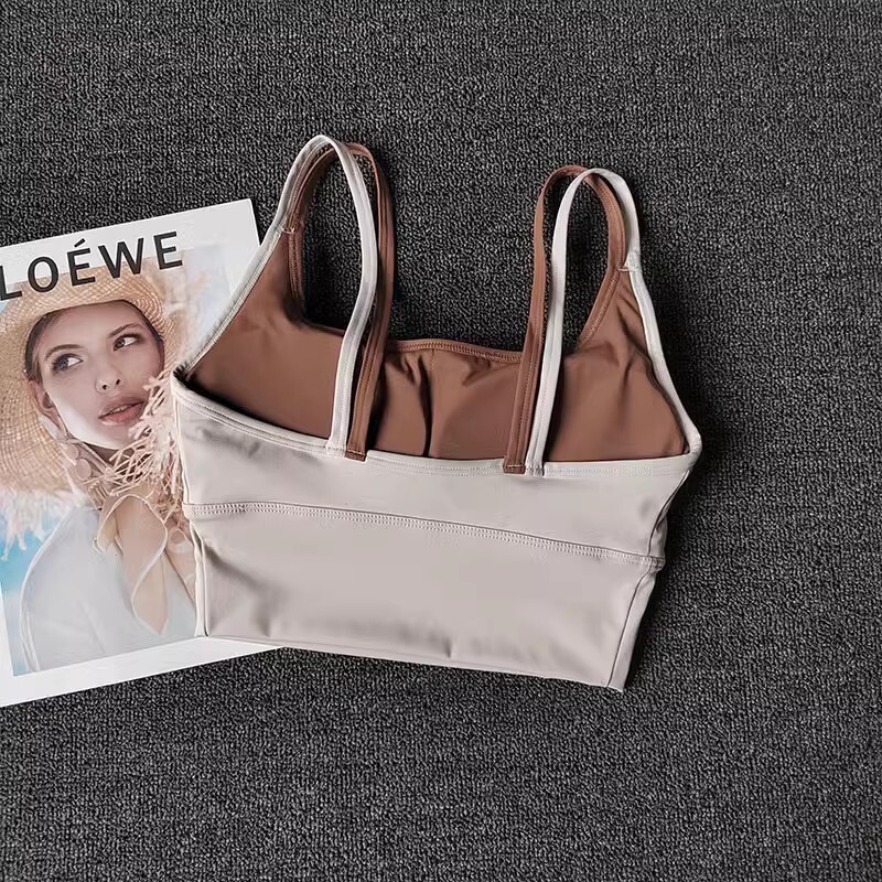 Sutien sport respirabil pentru femei Topuri de fitness rezistente la șocuri Sutien de gimnastică Crop Top Sutien sport Sutien pentru antrenament de gimnastică Sutien de yoga fără cusături