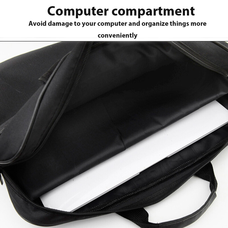 Husă pentru laptop de 15,6 inchi pentru Macbook Air Pro Accesorii interne pentru tabletă Buzunar, impermeabil, portabil, geantă de umăr de afaceri