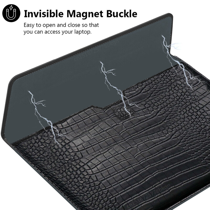 Geantă pentru laptop pentru Macbook Air Pro 13 Husă M1 M2 Husă suport pentru notebook 11 14 15 15,6 inci Husă din piele PU Husă pentru tabletă