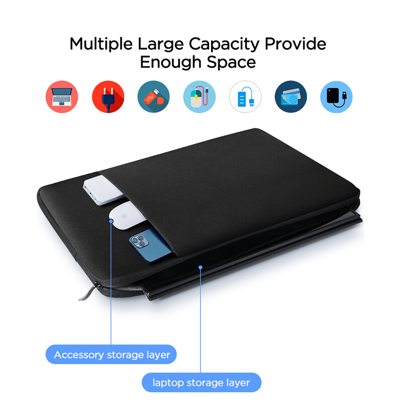 Husă pentru laptop Cdisplay 18 17 15,6 inci Husă pentru laptop pentru MacBook Pro 16 14 13 Monitor portabil Thinkpad Dell Geanta pentru computer