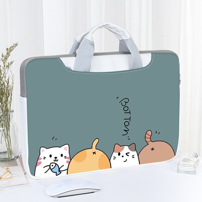 Husă pentru laptop cu piele personalizată 12 13,3 14 15,6 17 17,3 inchi pentru laptop Macbook/Dell/HP/Lenovo Geanta de mână Messenger de umăr Geantă pentru laptop