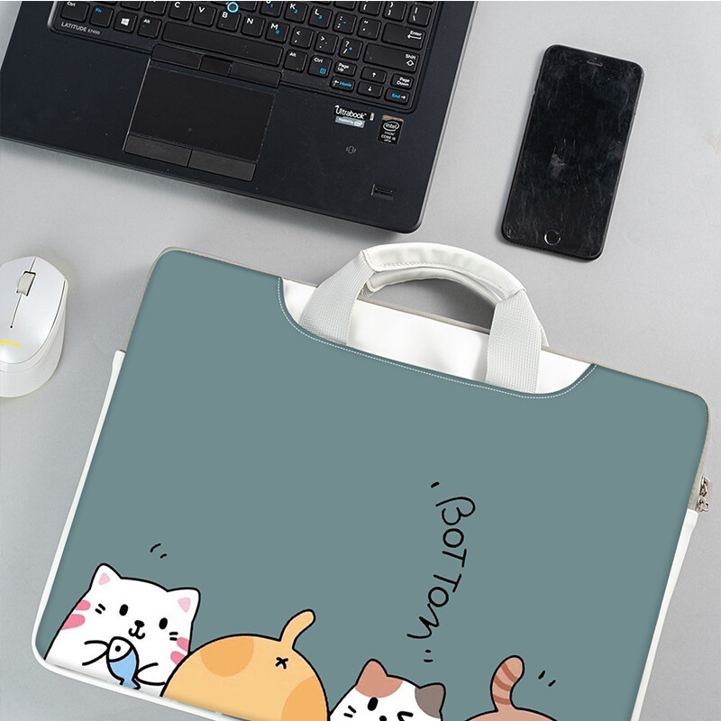 Husă pentru laptop cu piele personalizată 12 13,3 14 15,6 17 17,3 inchi pentru laptop Macbook/Dell/HP/Lenovo Geanta de mână Messenger de umăr Geantă pentru laptop