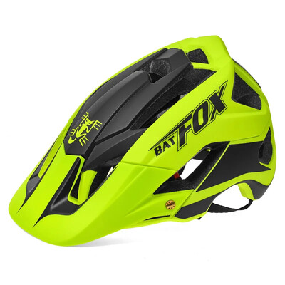 Cască de ciclism de munte ultraușoară Batfox DH Downhill MTB Cască de ciclism pentru bicicletă turnată integral Cască de protecție pentru soare Călărie bărbați