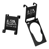 Agăța canistra de gaz pentru mese de camping cârlig de fier sobă pentru agățat rezervor cârlig masa de camping în aer liber, aragaz, rezervor, organizator