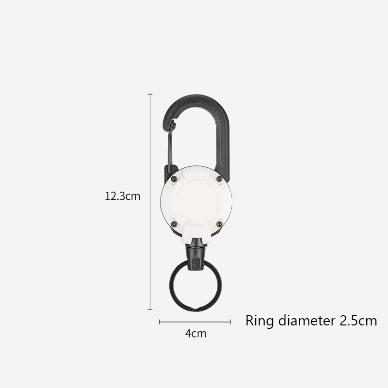 Camping în aer liber tactică, ușor de trage, cataramă retractabilă, funie de sârmă de oțel, multifuncțională, pentru camping, frânghie anti-pierdere