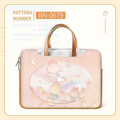 Husă pentru laptop PU Geantă pentru laptop Husă multifuncțională 12 13 14 15 17 inch Geantă cu mâner Geantă drăguță de transport pentru Macbook/Dell/HP/Asus/Acer