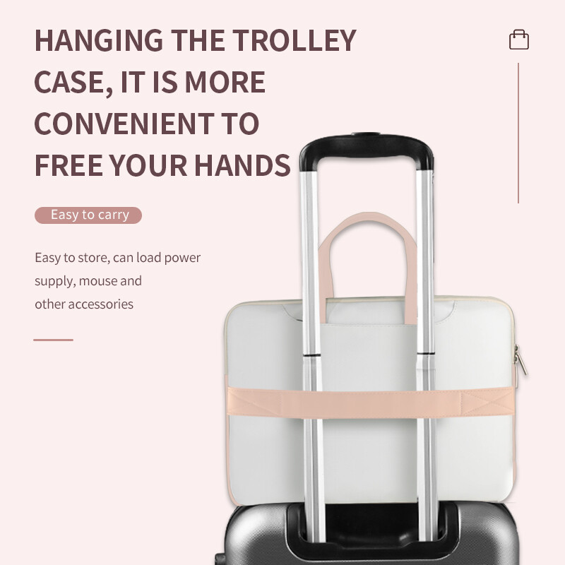 Husă pentru laptop PU Geantă pentru laptop Husă multifuncțională 12 13 14 15 17 inch Geantă cu mâner Geantă drăguță de transport pentru Macbook/Dell/HP/Asus/Acer