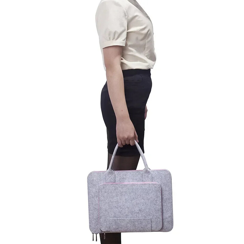 11/13/15,6/17 colių nešiojamojo kompiuterio krepšys, nešiojamojo kompiuterio rankovės su veltiniu, nešiojamojo kompiuterio dėklas, nešiojimo krepšys su rankena, skirtas Asus / Lenovo