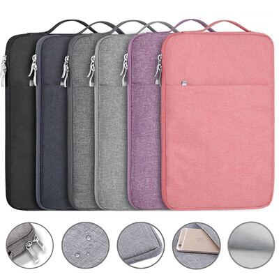 Hordozható Laptop Sleeve Bag puha borítás 11 12 13 14 15 15,6 16 hüvelykes Macbookhoz Huawei Xiaomi HP Dell Lenovo Laptop Sleeve Kézitáska