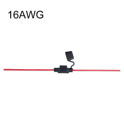Suport pentru siguranțe auto, mini mic, mediu, impermeabil, 16/14/12/10AWG, cablu de sârmă pentru siguranțe pentru lamă auto, 10A 20A 30A 50A priză de alimentare