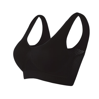S-4XL Sutien sport yoga pentru femei, respirabil, fitness, alergare, vestă activă, crop top-uri căptușite, lenjerie de gimnastică, sutiene pentru yoga