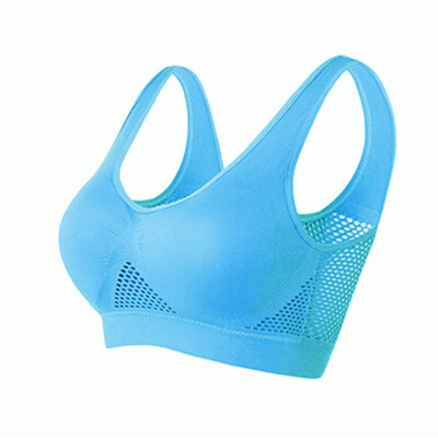 S-4XL Sutien sport yoga pentru femei, respirabil, fitness, alergare, vestă activă, crop top-uri căptușite, lenjerie de gimnastică, sutiene pentru yoga