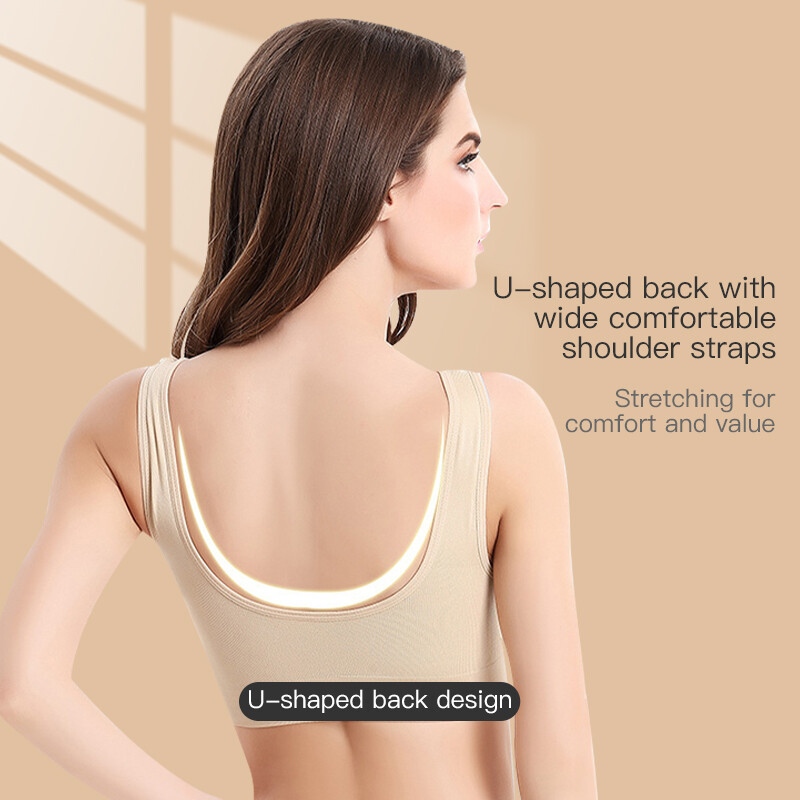 Moteriška kūno rengybos sportinė liemenėlė, atspari smūgiams, seksuali, didelio intensyvumo jogos liemenėlė Bralette bėgimo gimnastikos liemenė Medvilniniai apatiniai apatiniai drabužiai