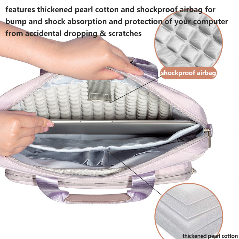 Moteriškas nešiojamojo kompiuterio krepšys, skirtas 14 colių Macbook Pro HP Stream Lenovo IdeaPad Dell Inspiron ASUS ZenBook Acer Spin Huawei Matebook 13 15,6"