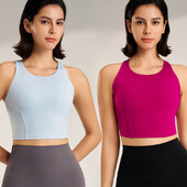 Lenjerie sexy pentru femei Sutien sport pentru gimnastică, yoga, lenjerie de corp pentru femei, rezistentă la șoc