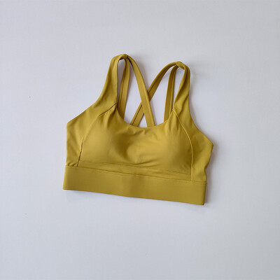 Lenjerie de sport de mare intensitate Lenjerie de corp pentru femei Rezistent la șocuri și lasare Alergare și fitness Culturism Spate Înfrumusețare și uscare rapidă