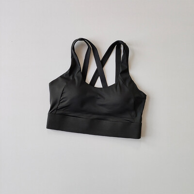 Lenjerie de sport de mare intensitate Lenjerie de corp pentru femei Rezistent la șocuri și lasare Alergare și fitness Culturism Spate Înfrumusețare și uscare rapidă