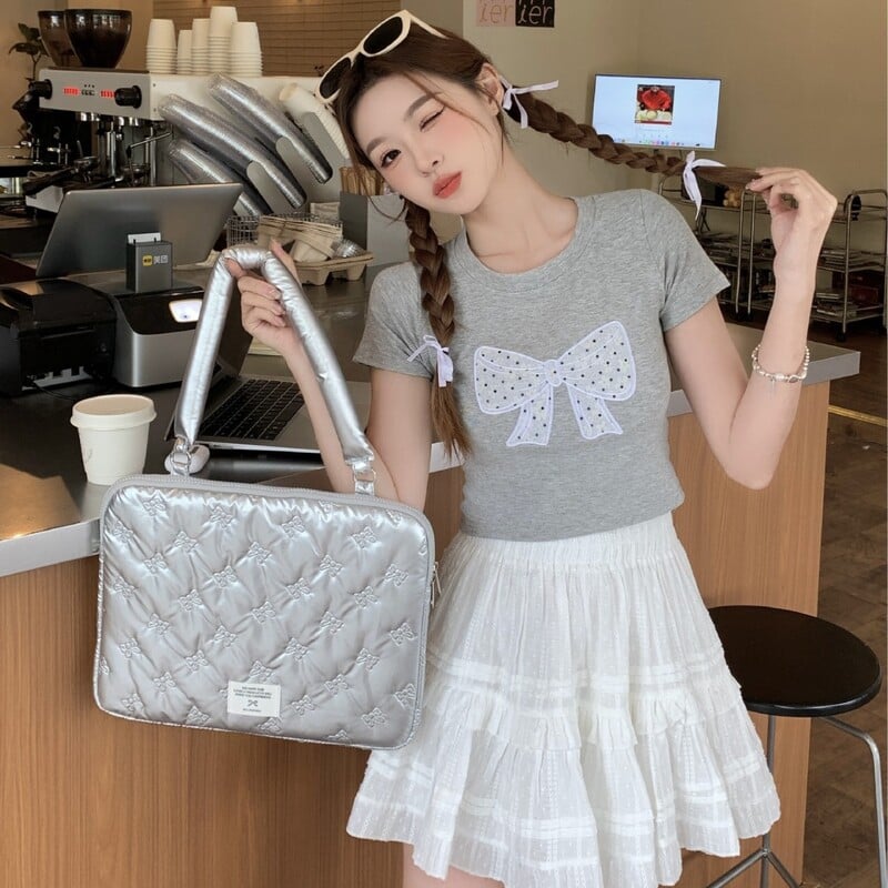 Geantă drăguță pentru laptop 11 13.3 15 inch Husă de transport pentru Ipad Pro 11 12.9 Macbook Air 13 M1 M2 Xiaomi Lenovo Geanta pentru notebook