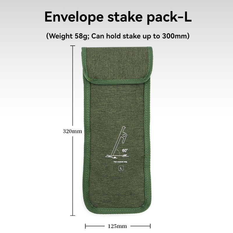 Acoperire cu clapetă în aer liber Cuițe de pământ Geantă de depozitare 20CM, 30CM Cort de camping Baldachin Țăpa de pământ Geantă mică de depozitare pentru accesorii