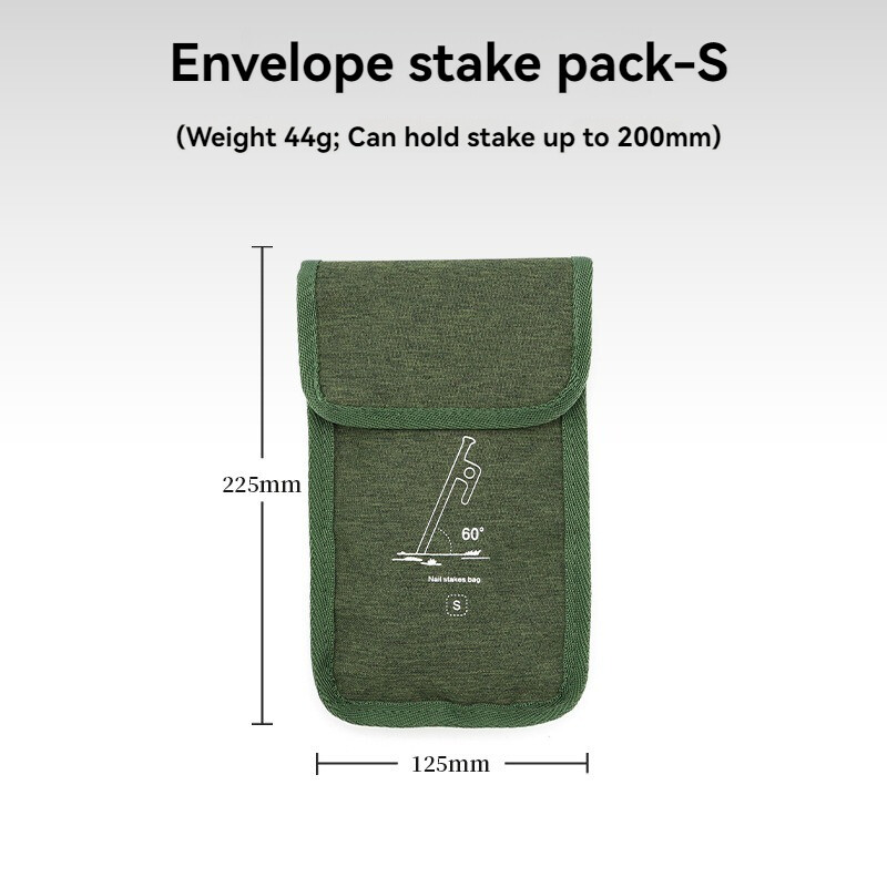 Acoperire cu clapetă în aer liber Cuițe de pământ Geantă de depozitare 20CM, 30CM Cort de camping Baldachin Țăpa de pământ Geantă mică de depozitare pentru accesorii