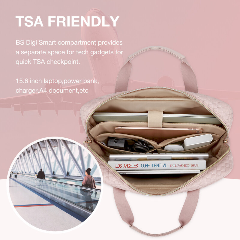 BAGSMART Geanta pentru laptop de 17,3/15,6 inchi Servieta pentru femei Geanta de mesagerie pentru computer Office Travel Business