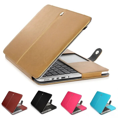 Bőr laptoptáska tok MacBook Airhez 11 13 11,6 12 13,3 Retina Mac Book Pro 14 15,4 16 hüvelykes 2022 Folio Sleeve hordozófedél