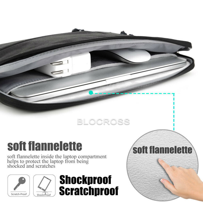 Põrutuskindel sülearvuti ümbris ASUS VivoBook F510UA 15,6" Chromebook 14 11,6 ZenBook 13 Flip 12.5 sülearvuti käekoti portfelli jaoks