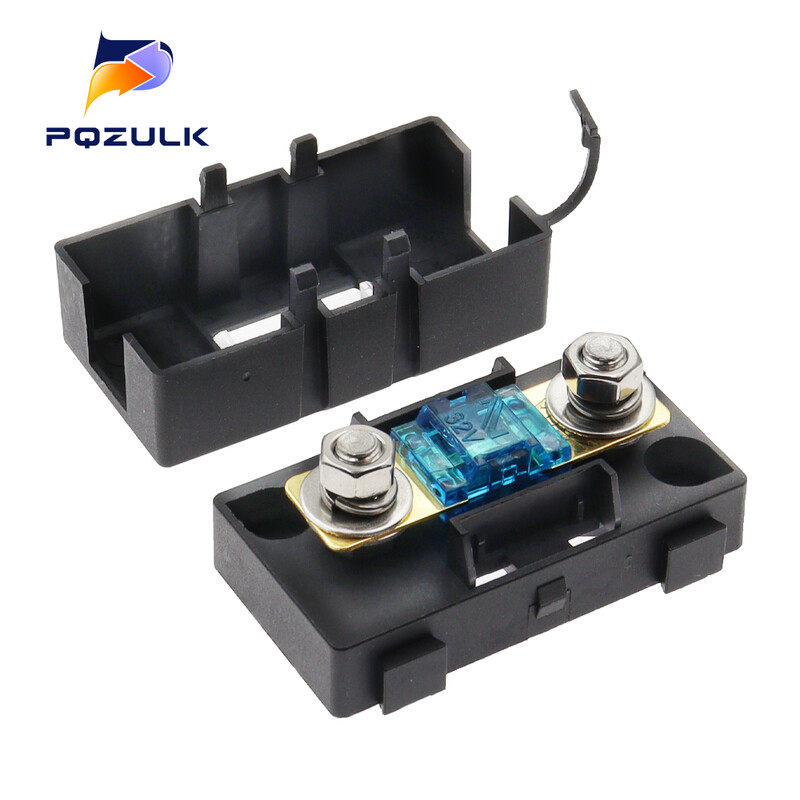 Držiak poistiek ANS-H so skrutkovým typom ANS-8, bezpečnostná doska, základňa do auta, poistková skrinka do automobilu, 20A, 50A, 70A, 80A, 100A, 150A, 175A, 200A