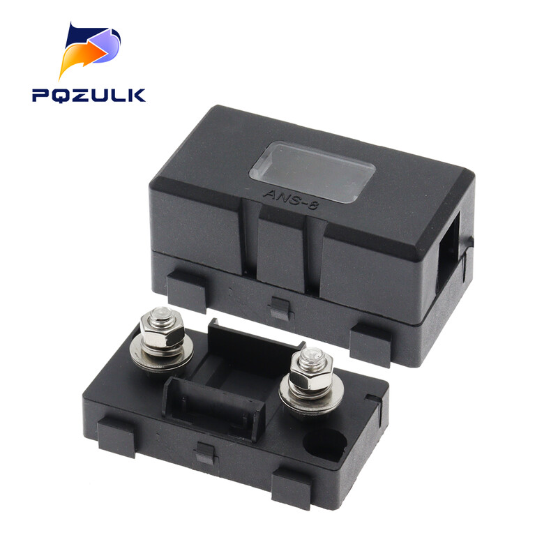 Držiak poistiek ANS-H so skrutkovým typom ANS-8, bezpečnostná doska, základňa do auta, poistková skrinka do automobilu, 20A, 50A, 70A, 80A, 100A, 150A, 175A, 200A