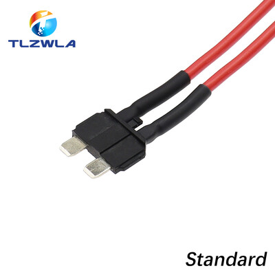 Priză de alimentare cu siguranță simplă pentru mașină cu două linii Standard Mini Micro 2 12V Priză pentru cutia de siguranțe Linie de modificare nedistructivă