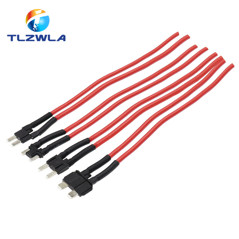 Automobilio dviejų linijų paprastas saugiklis maitinimo lizdas, standartinis Mini Micro 2 12 V saugiklių dėžutės lizdas, neardomoji modifikavimo linija