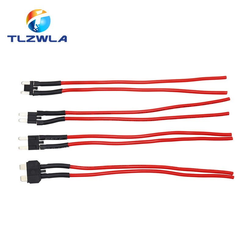 Automobilio dviejų linijų paprastas saugiklis maitinimo lizdas, standartinis Mini Micro 2 12 V saugiklių dėžutės lizdas, neardomoji modifikavimo linija