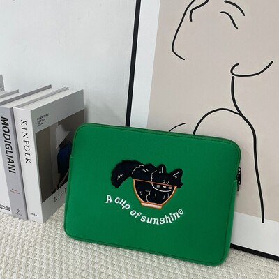 Kompiuterio priedai mielos nešiojamojo kompiuterio rankovės 13 13,3 14 15 15,6 colio dangtelis, skirtas Macbook Air M213.6 Pro16 smūgiams atsparus maišelis