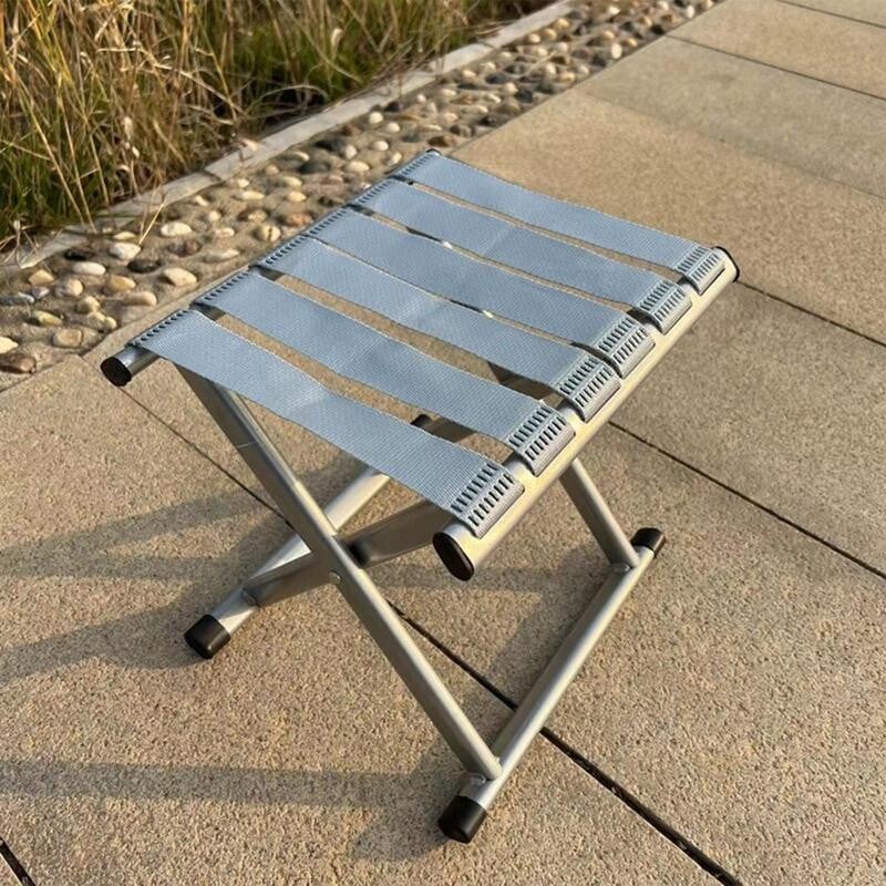 Skladacia kempingová stolička, prenosná teleskopická stolička, záhradné sedadlo, miniatúrna pohodlná stolička na záhradné kempovanie, grilovanie, dlhé výlety