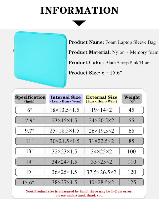 Nešiojamojo kompiuterio krepšys 11–15,6 colio nešiojamojo kompiuterio dėklas Minkštas kompiuterio krepšys biuro kelionių verslas, skirtas Macbook Air Pro Xiaomi MateBook HP Dell Lenovo