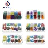 Autóbiztosíték 5/7.5/10/15/20/25/30/35/40A Mini/Kis/Közepes 32V-os autóipari penge típusú cinkötvözet biztosíték dobozkapcsos