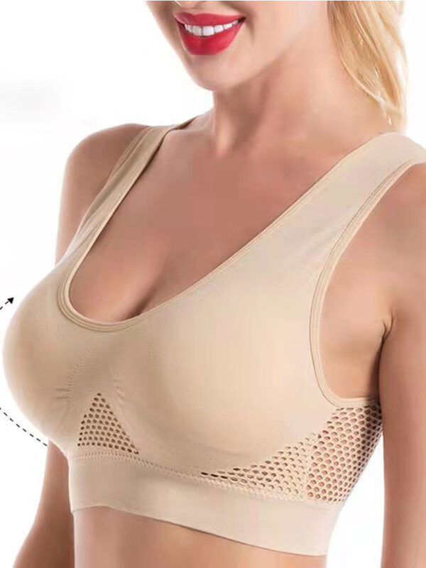 Liemenėlės moterims Besiūlės liemenėlės su įklotais Didelis dydis 4XL 5XL 6XL Bralette Push Up Brassiere Liemenėlė Belaidė sportinė liemenėlė Gym apatinis trikotažas