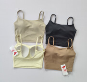 Malá vesta so zadnou časťou, integrovaná pevná zhromažďovacia športová spodná bielizeň, dámska podprsenka, krása, chrbát, tréning, fitness podprsenka, letné oblečenie