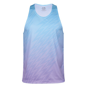 Ανδρικό αθλητικό γιλέκο Marathon Running χωρίς μανίκια Tank Quick Drying Top Εξαιρετικά ελαφρύ πολυεστερικό φανελάκι στίβου