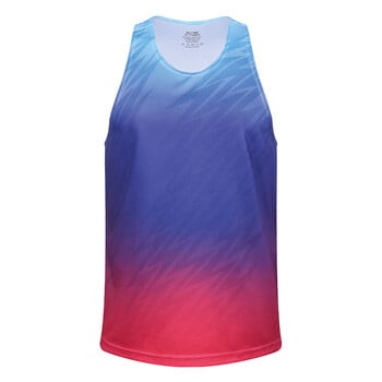 Ανδρικό αθλητικό γιλέκο Marathon Running χωρίς μανίκια Tank Quick Drying Top Εξαιρετικά ελαφρύ πολυεστερικό φανελάκι στίβου