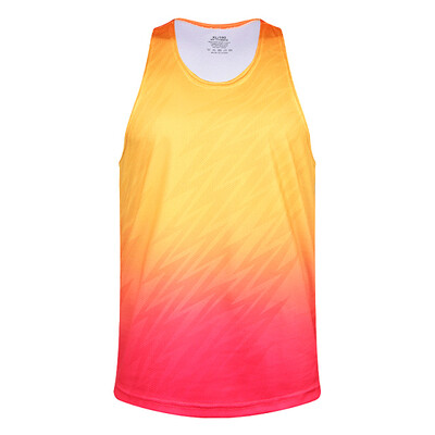 Pánske športové tielko na maratón, beh bez rukávov, rýchloschnúce tielko, ultraľahký atletický polyesterový dres