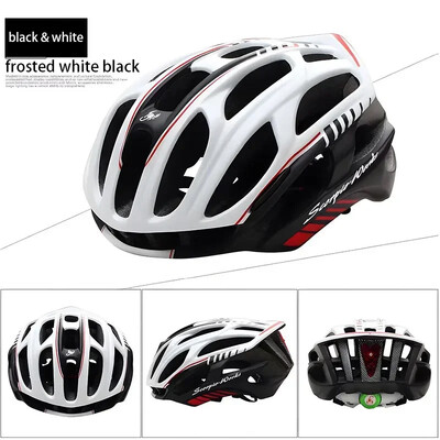 Zadná s LED prilbou Horská cyklistická prilba Pretekárska jazdecká cyklistická prilba Ultraľahká cyklistická aero prilba Profesionálna cyklistická prilba