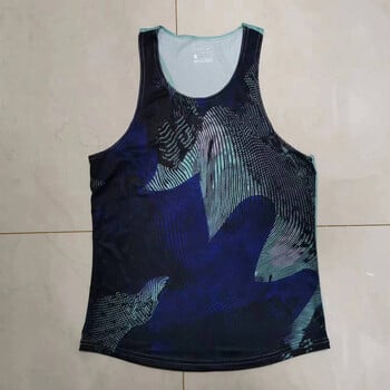 Athletics Tank Top Μπλουζάκι γυμναστικής ταχύτητας για τρέξιμο Αμάνικο Ανδρικά ρούχα Αθλητικό στίβο Γιλέκο μονό τρεξίματος