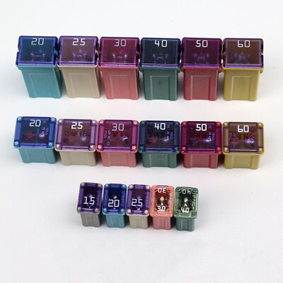 PEC Car Mini Square Long Foot Short Foot Fuse Car Square Fuse Box 120A 230A 40A 50A 60A