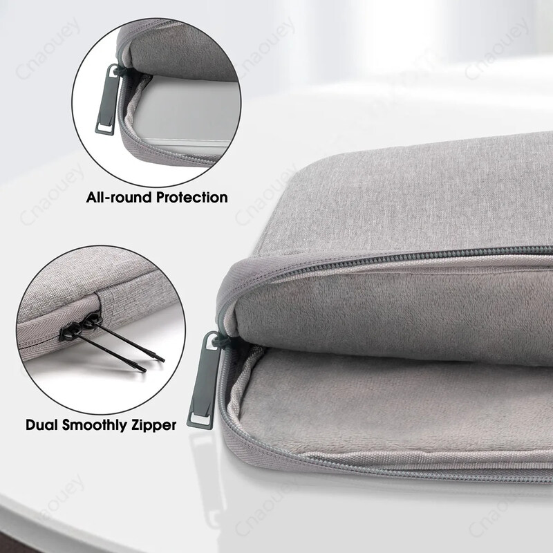 Husă de geantă pentru laptop pentru DELL 13,3" 14" 15,6" 16" Fermoar rezistent la apă Husă portabilă antișoc pentru notebook pentru DELL 12,5"