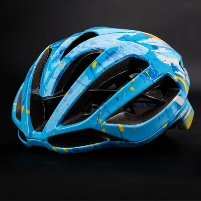 MTB profesionālā riteņbraukšanas ķivere vīriešiem sieviešu velosipēdistu kalnu ķivere āra sportam īpaši viegla, elpojoša šosejas ātruma ķivere