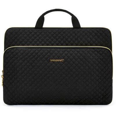 BAGSMART Husă de mână pentru laptop 13,3/14/15,6 inchi Geanta de umăr pentru computer pentru femei Serviete pentru notebook pentru Macbook Air Pro 13 14